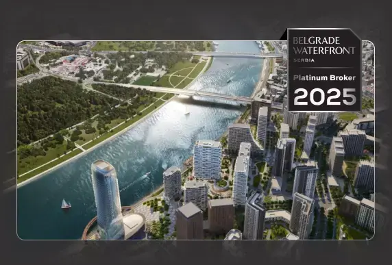 Belgrade waterfront buildings